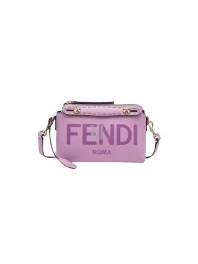 Fendi By The Way Boston Shoulder Bag Lilac