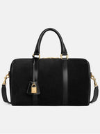 CELINE Boston Bag in Suede Calfskin