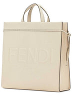 Fendi Go To Shopper Medium Tote Bag Beige
