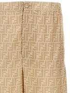 Fendi Fendi Ff Silk Pants