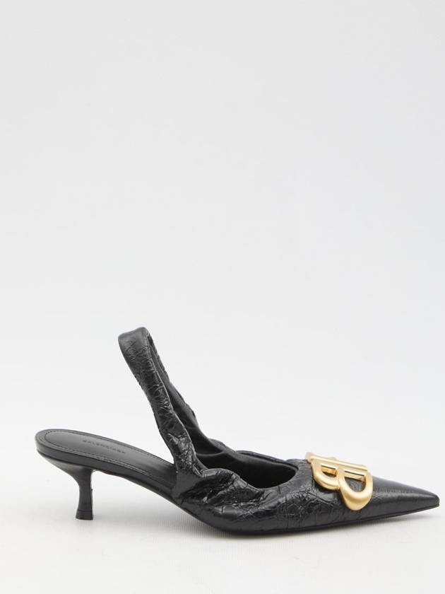 Balenciaga Monaco 50Mm Slingback Pumps