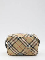 Burberry Vintage Check Messenger Bag Beige