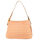 Fendi Mamma Baguette Zucchino Handbag Pink