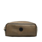 FENDI FENDI 00927 Second Bag PVC/Leather Brown Black