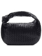 Bottega Veneta Intrecciato Jody Small Shoulder Bag Black