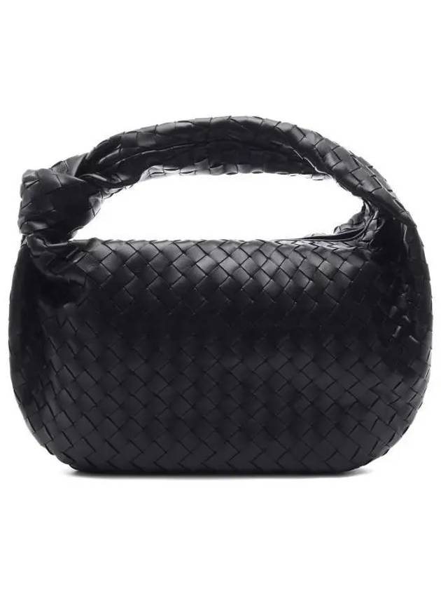 Bottega Veneta Intrecciato Jody Small Shoulder Bag Black