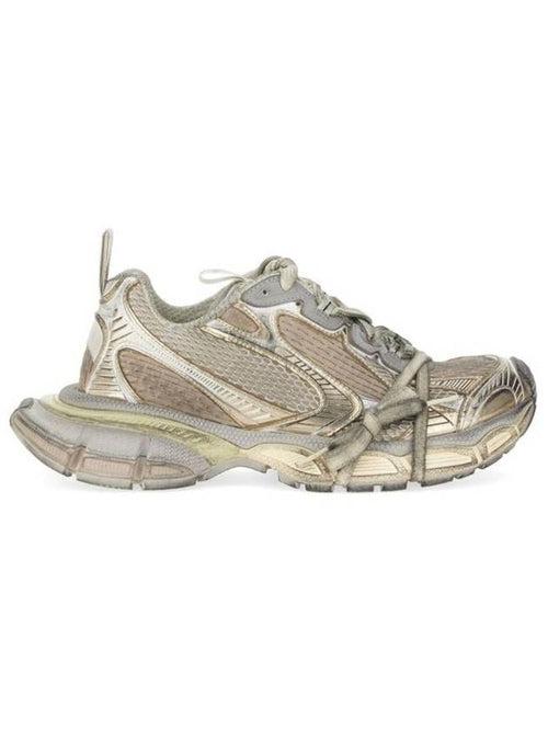 Balenciaga 3XL Mesh Panel Low Top Sneakers Grey