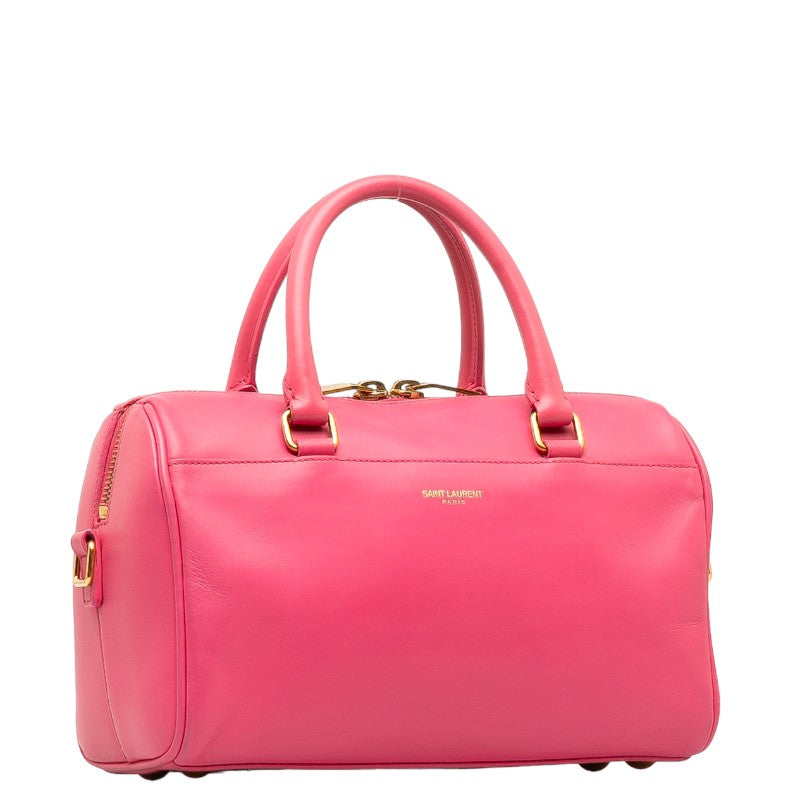 Saint Laurent Baby Shoulder Handbag 2WAY 330958 Pink Leather  Saint Laurent