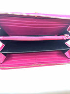YVES SAINT LAURENT Pink Leather Wallet