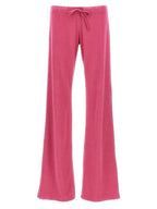 Balenciaga drawstring track pants dark pink
