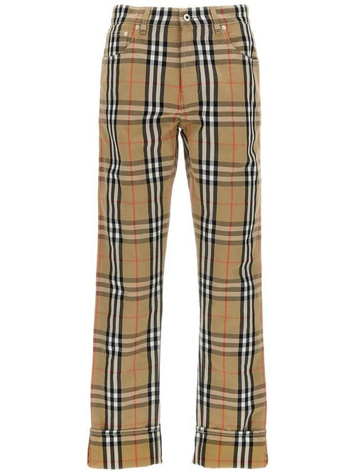 Burberry Burberry Check Pants