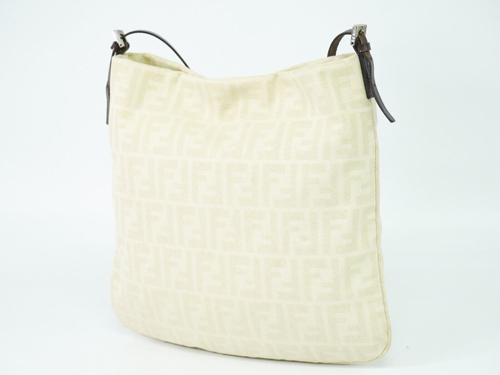 Fendi Zucca  Canvas Shoulder Bag ()