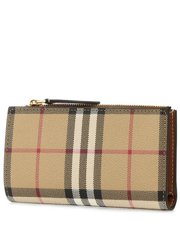 Burberry Check Bifold Wallet Beige