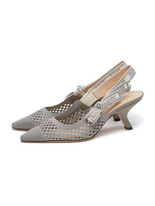 J'adior Slingback Heels Grey Dior