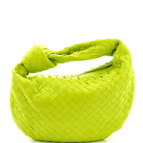 Bottega Veneta Jodie Hobo Intrecciato Nappa Teen