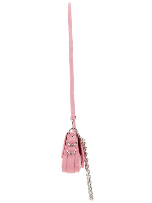 Balenciaga chain shoulder bag pink