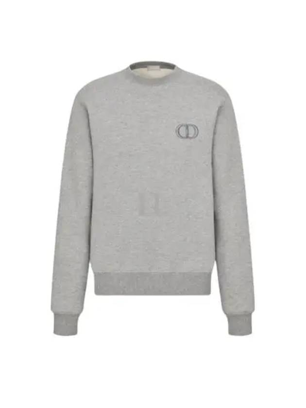 CD Icon Cotton Sweatshirt Grey Dior