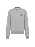 CD Icon Cotton Sweatshirt Grey Dior