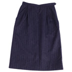 Vint Yves Saint Laurent Rive Gauche Shirt Vintage Yves Saint Laurent Rive Gauche Shirt Knee Strip Bottoms  36 (S equivalent) Navy  Navy