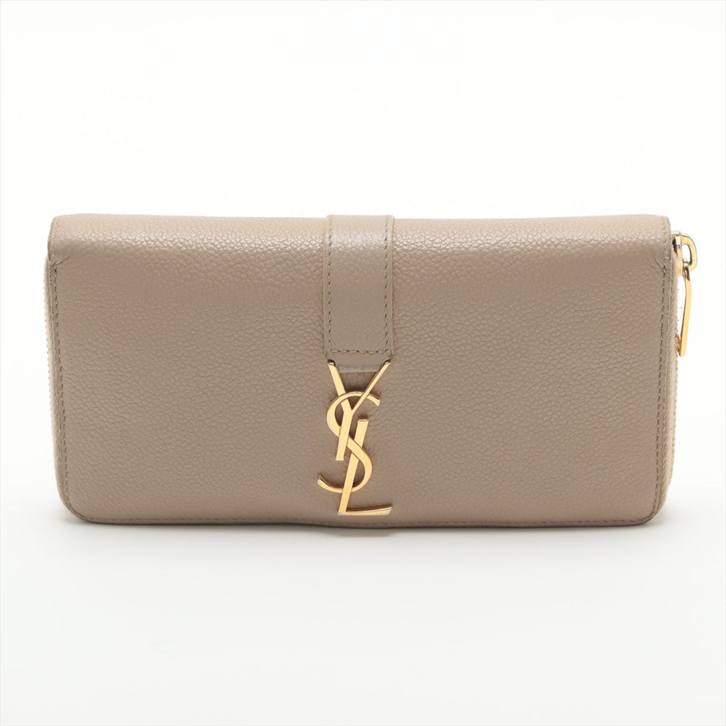 Saint Laurent  414570 Vorglène Round  Wallet Beagle