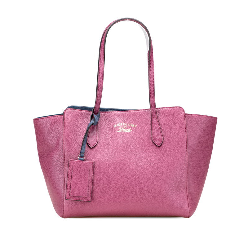 Gucci Swing Leather Shoulder Bag