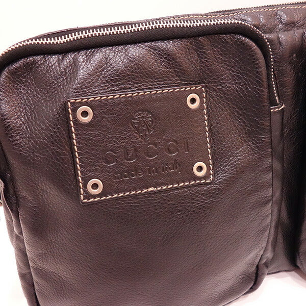 Gucci Leather Crossbody Bag Black