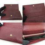 Gucci Zumi Leather Continental Wallet