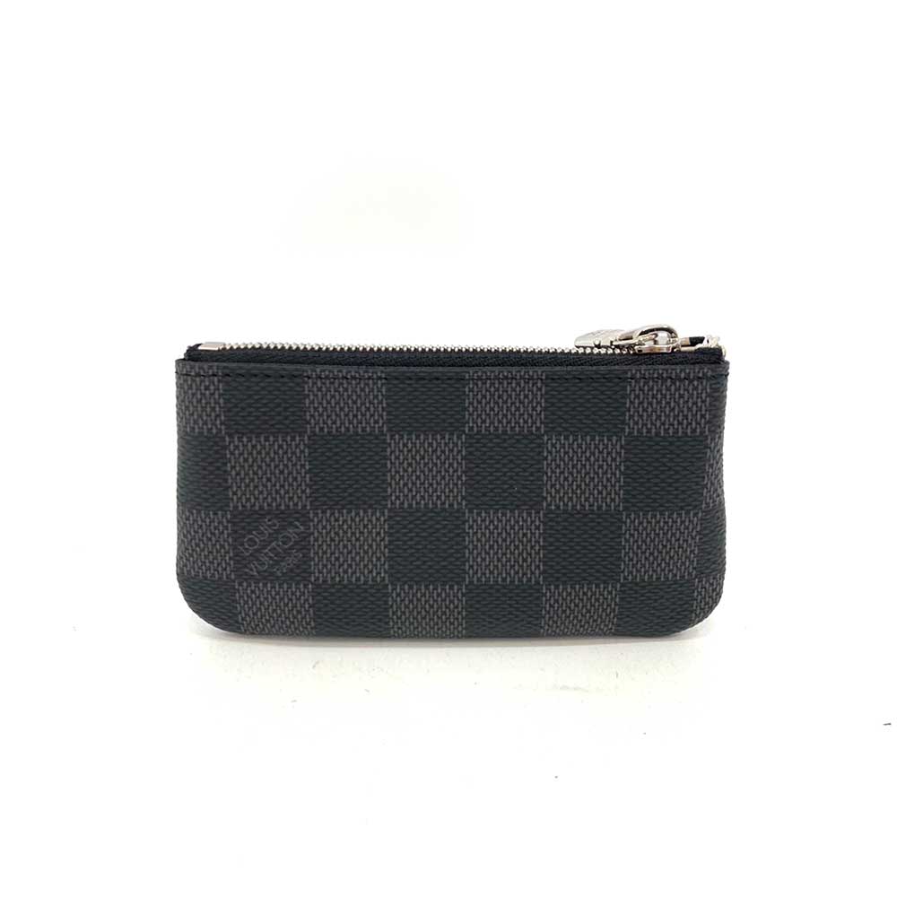 Louis Vuitton Damier Graphite Pochette Cles Coin Case N60155