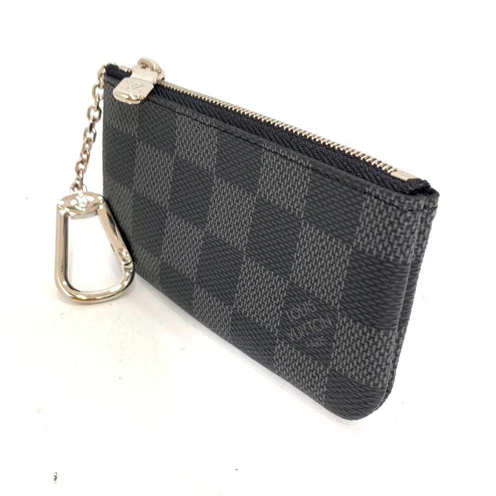 Louis Vuitton Damier Graphite Pochette Cles Coin Case N60155
