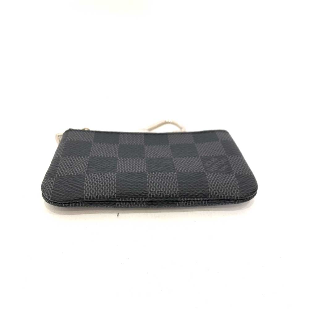 Louis Vuitton Damier Graphite Pochette Cles Coin Case N60155