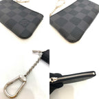 Louis Vuitton Damier Graphite Pochette Cles Coin Case N60155