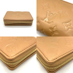Louis Vuitton Wallet Monogram Embossed Lamb Leather