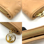 Louis Vuitton Wallet Monogram Embossed Lamb Leather