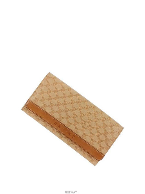 CELINE Blason Vintage Women s Long Wallet