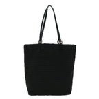 FENDI Zucchino Canvas Tote Bag Black60280
