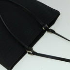 FENDI Zucchino Canvas Tote Bag Black60280