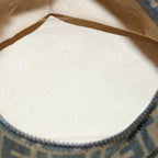 FENDI Zucca Canvas Vanity Hand Bag Brown60287