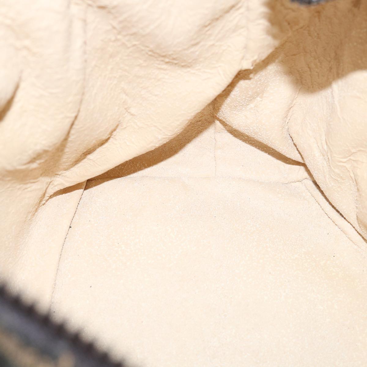 FENDI Zucca Canvas Vanity Hand Bag Brown60287