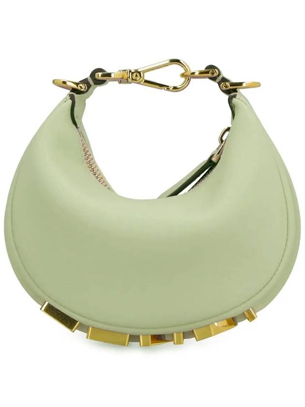 Fendi Nano Fendigraphy Hobo Tote Bag Green