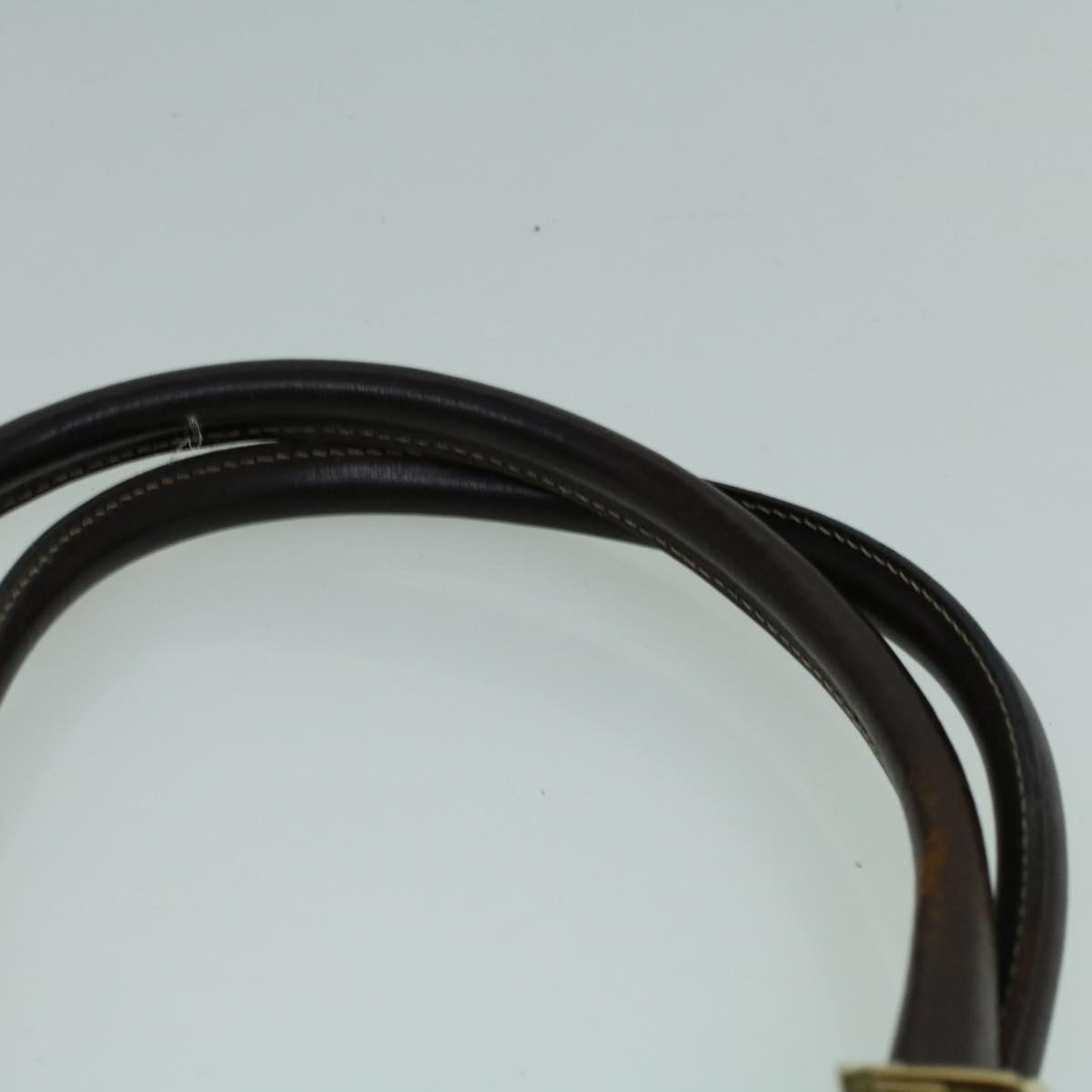 FENDI Zucchino Canvas Hand Bag Coated Canvas Brown60354