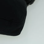 FENDI Mamma Baguette Shoulder Bag Nylon Black60359