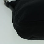 FENDI Mamma Baguette Shoulder Bag Nylon Black60359