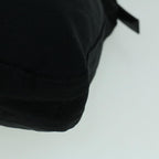 FENDI Mamma Baguette Shoulder Bag Nylon Black60359