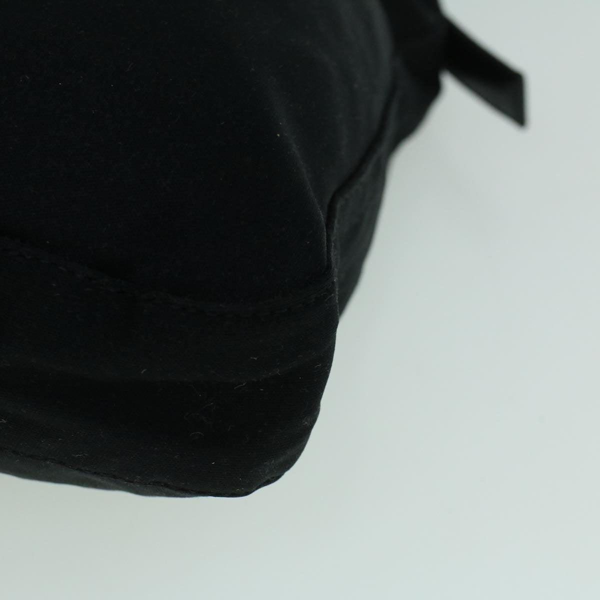 FENDI Mamma Baguette Shoulder Bag Nylon Black60359