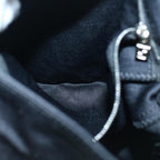 FENDI Mamma Baguette Shoulder Bag Nylon Black60359