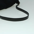 FENDI Mamma Baguette Shoulder Bag Nylon Black60359