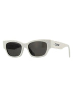 CELINE Eyewear Monochroms Sunglasses White