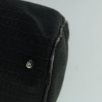 FENDI Zucchino Canvas Tote Bag Black60395