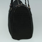 FENDI Zucchino Canvas Tote Bag Black60395