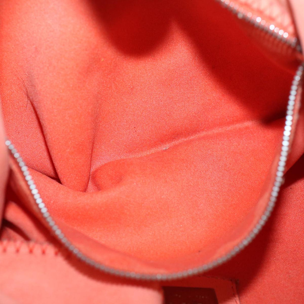 FENDI Mamma Baguette Shoulder Bag Nylon Orange60423